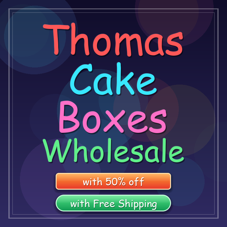 Thomas cake boxes