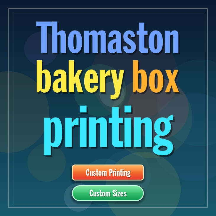 Thomaston bakery box printing