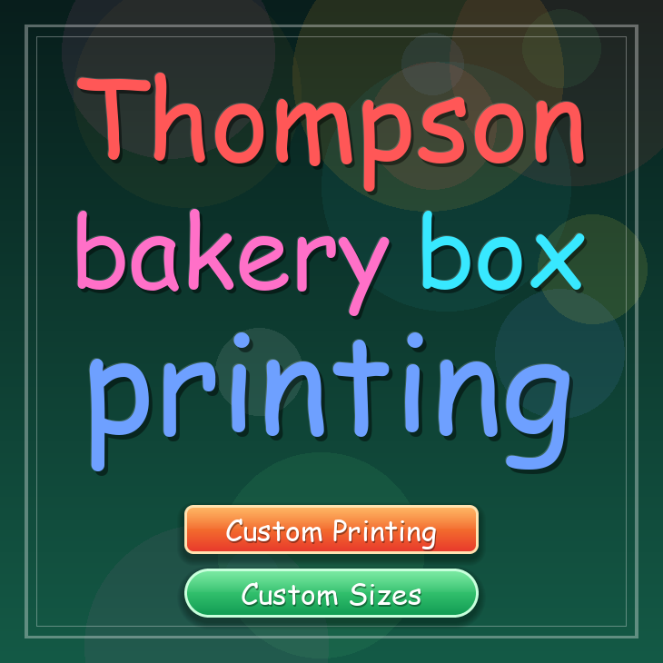 Thompson bakery box printing