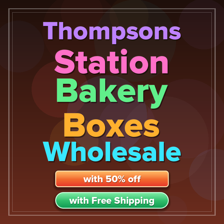 Thompsons Station bakery boxes