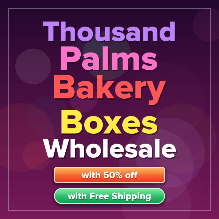 Thousand Palms bakery boxes