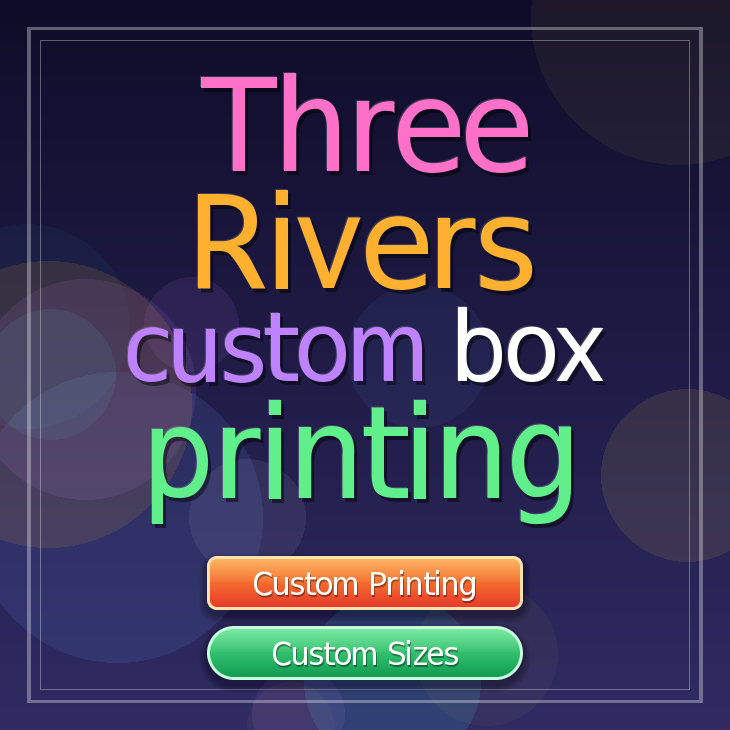 Three Rivers custom box printing