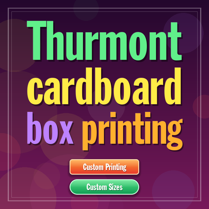 Thurmont cardboard box printing
