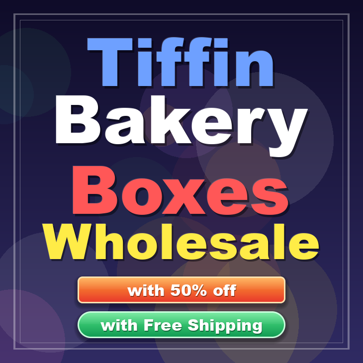 Tiffin bakery boxes