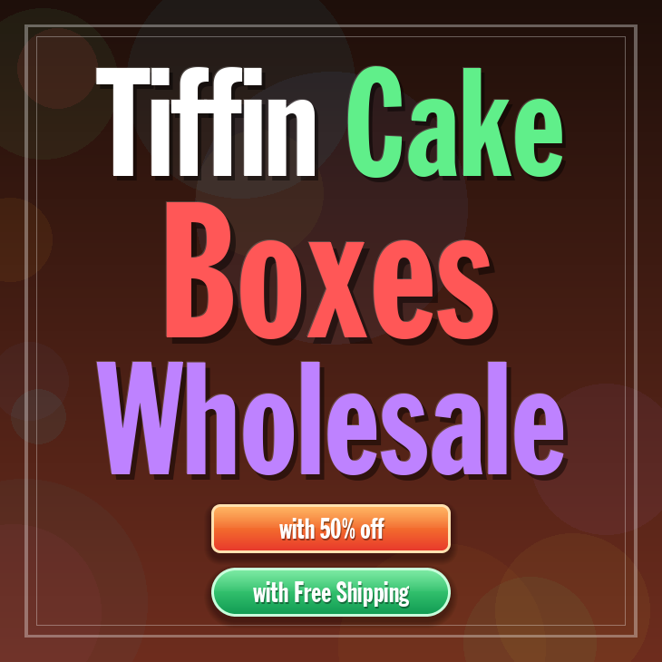 Tiffin cake boxes