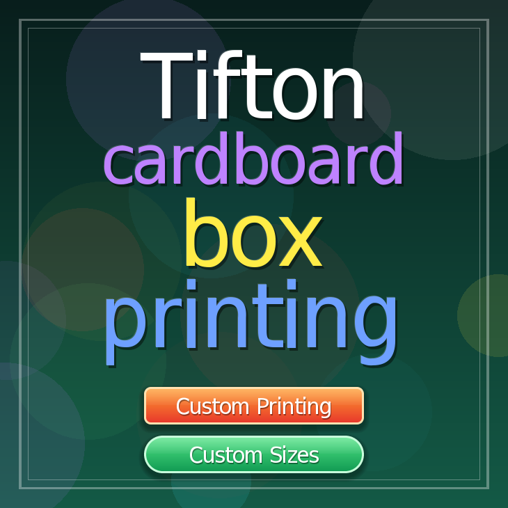 Tifton cardboard box printing