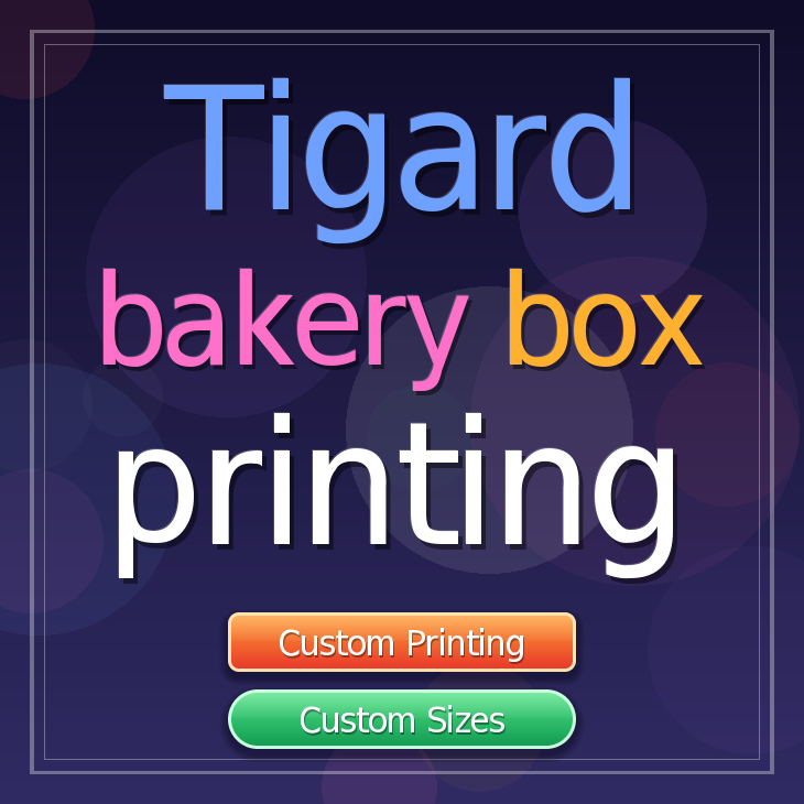 Tigard bakery box printing