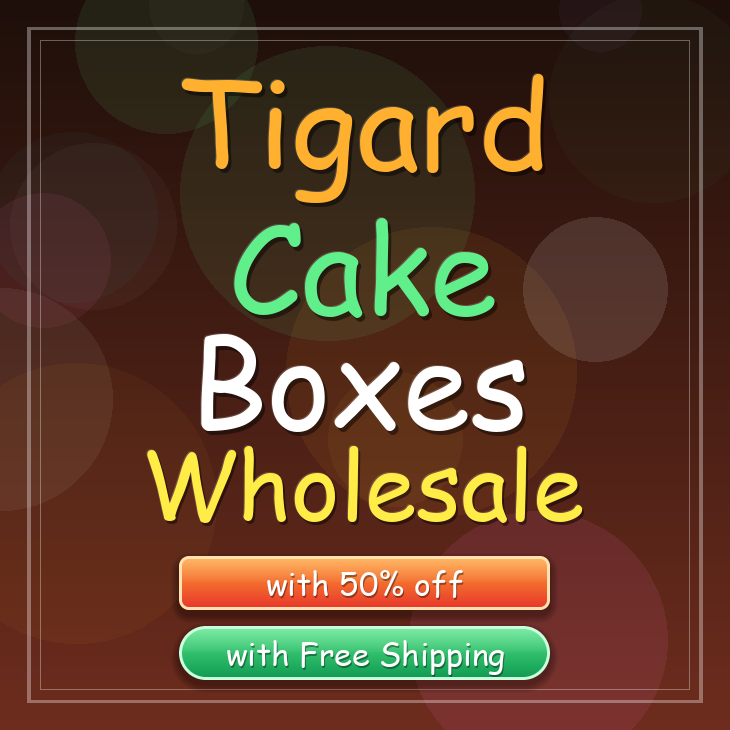 Tigard cake boxes