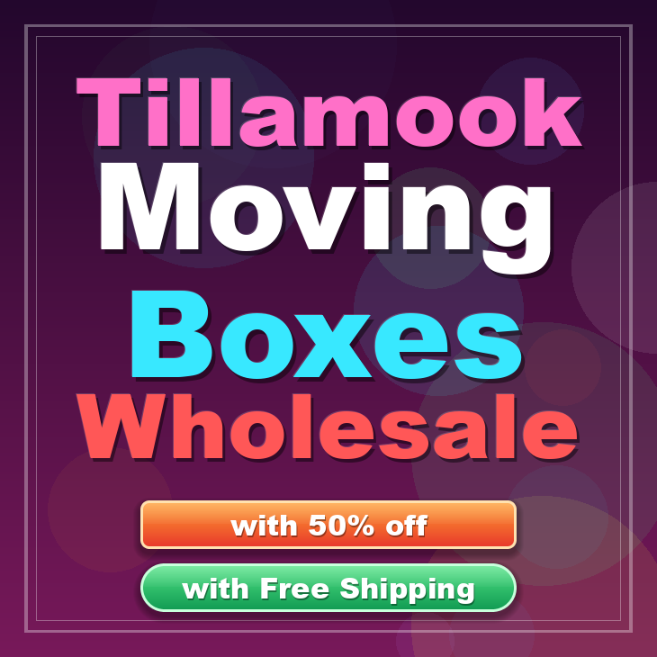 Tillamook moving boxes