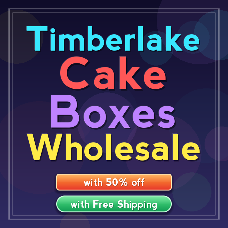 Timberlake cake boxes