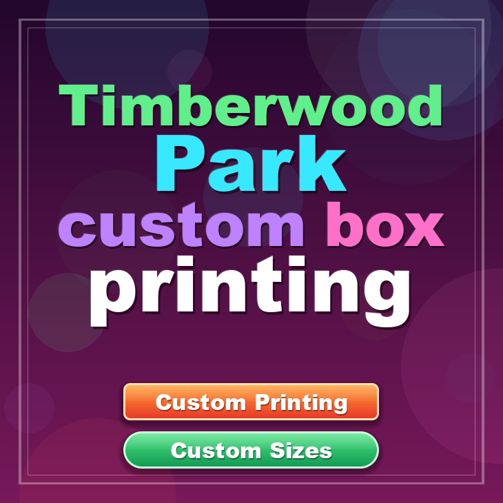 Timberwood Park custom box printing