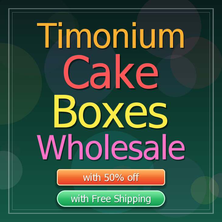 Timonium cake boxes