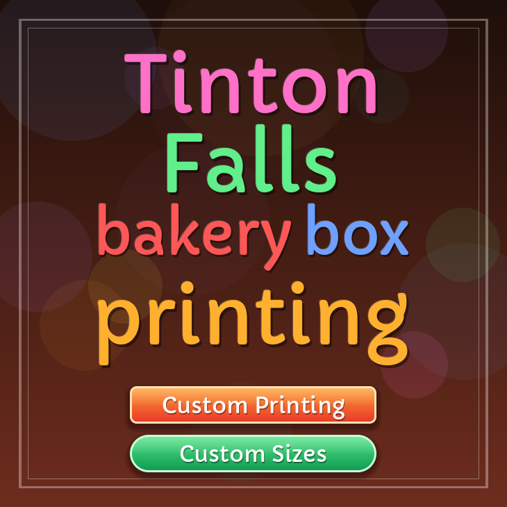 Tinton Falls bakery box printing