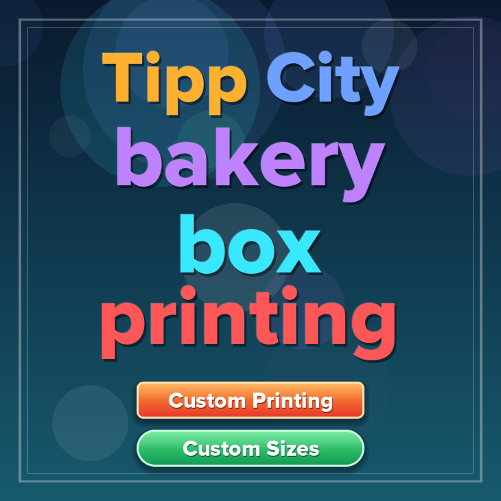 Tipp City bakery box printing