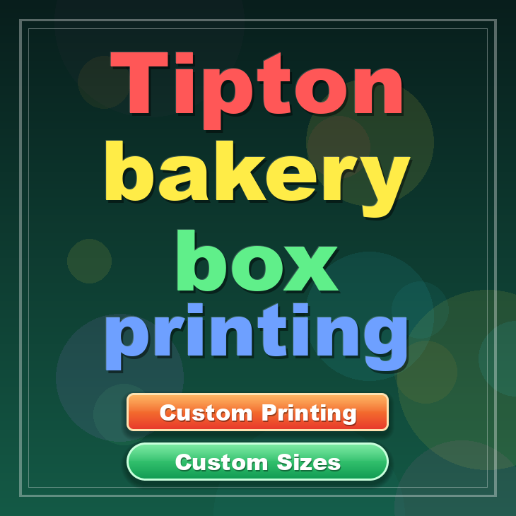 Tipton bakery box printing