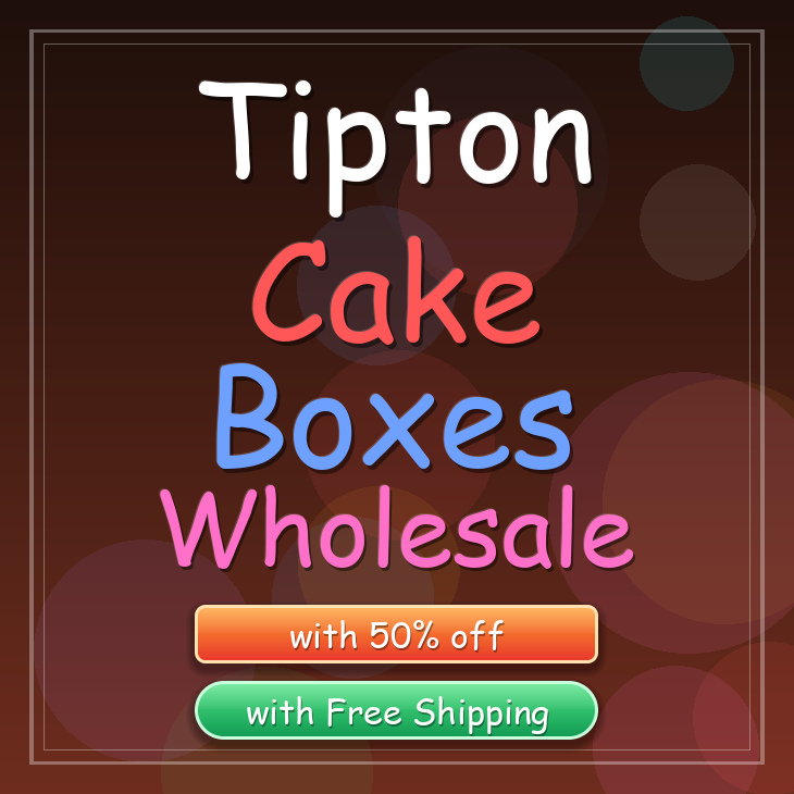 Tipton cake boxes