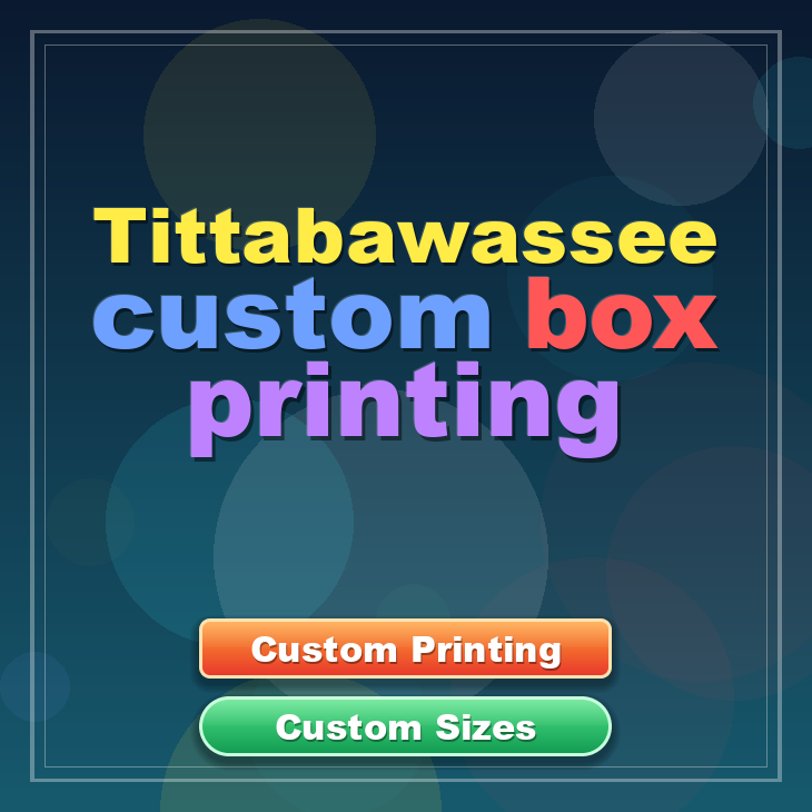 Tittabawassee custom box printing