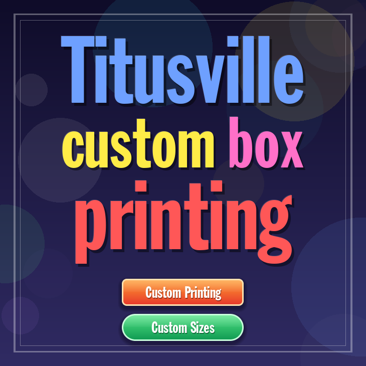 Titusville custom box printing