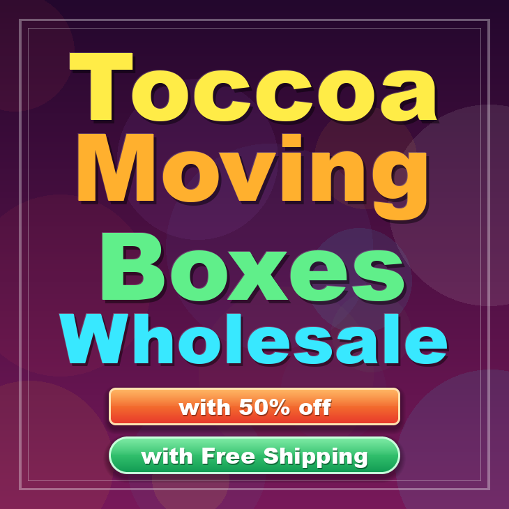 Toccoa moving boxes