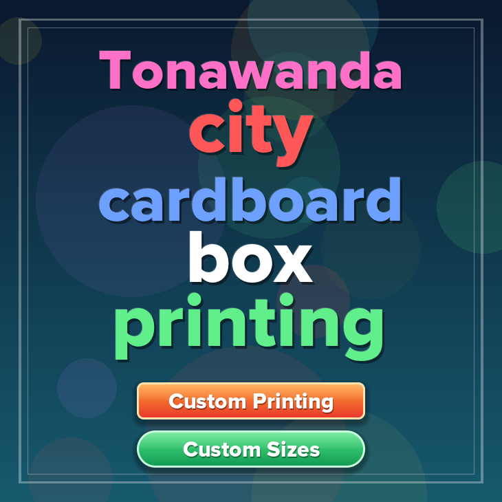 Tonawanda city cardboard box printing