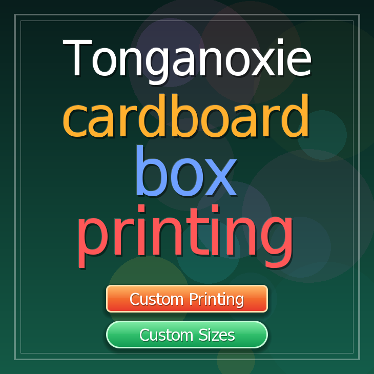 Tonganoxie cardboard box printing