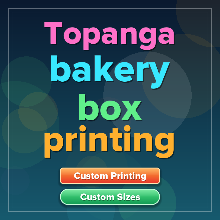 Topanga bakery box printing