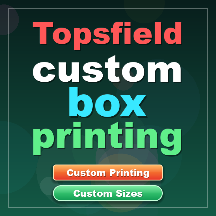 Topsfield custom box printing