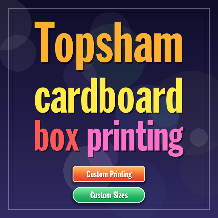Topsham cardboard box printing