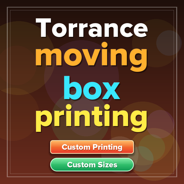 Torrance moving box printing