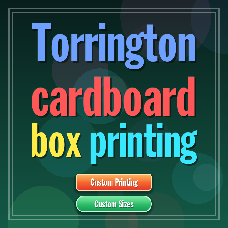 Torrington cardboard box printing