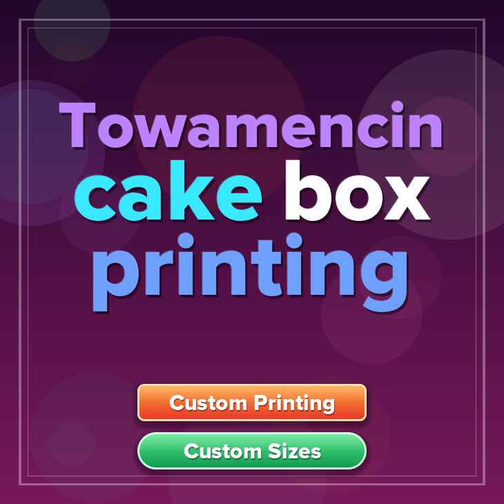 Towamencin cake box printing