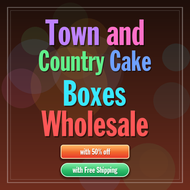 Town And Country cake boxes