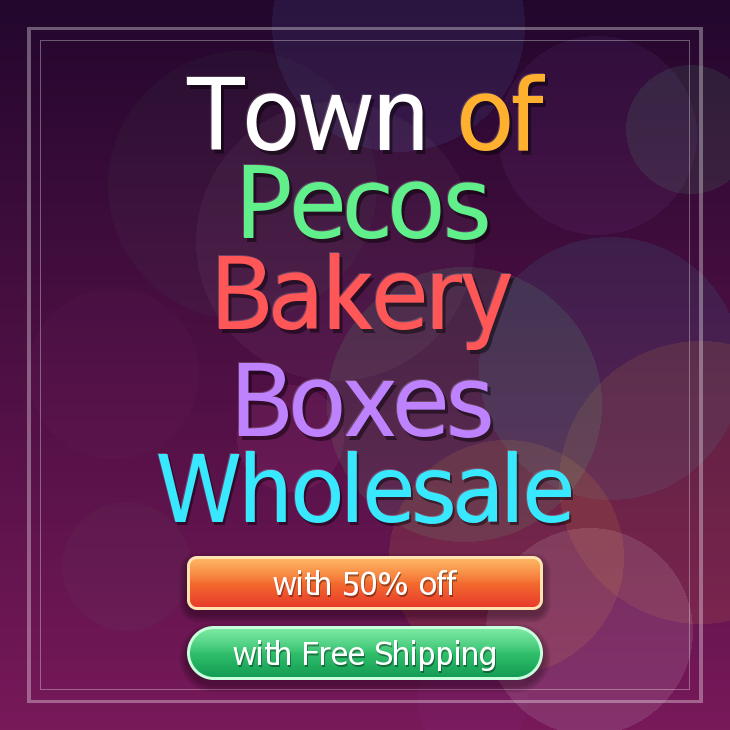 Town Of Pecos bakery boxes