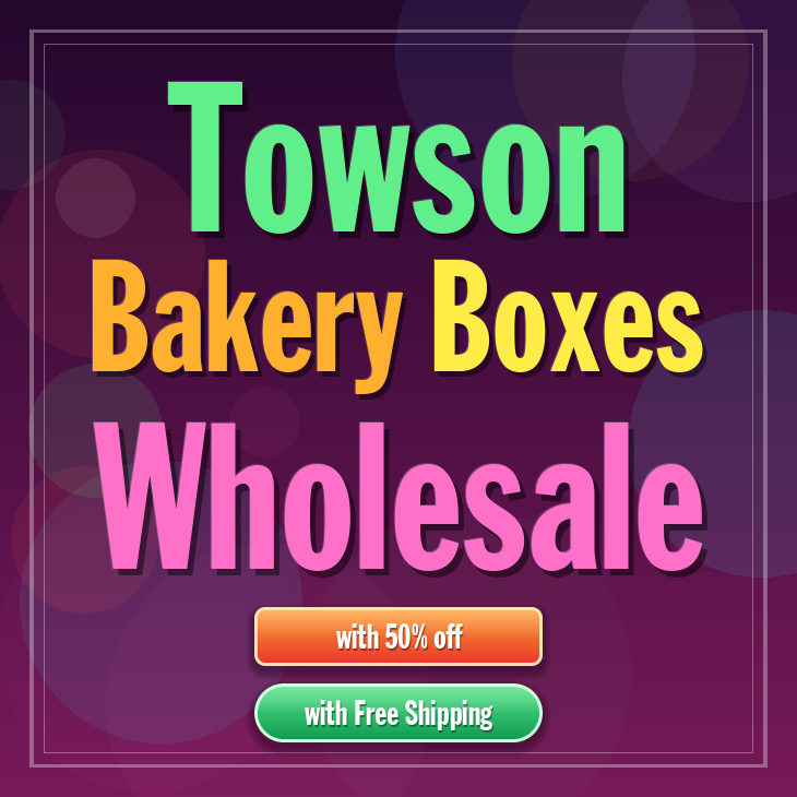 Towson bakery boxes