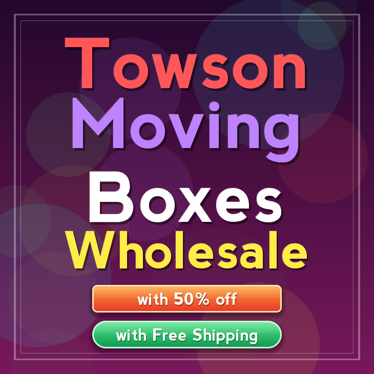 Towson moving boxes
