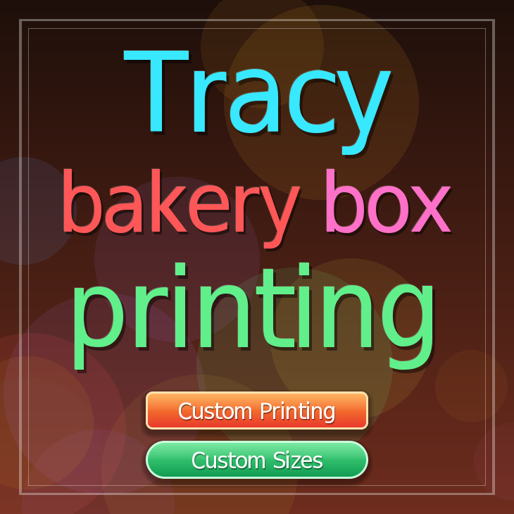 Tracy bakery box printing