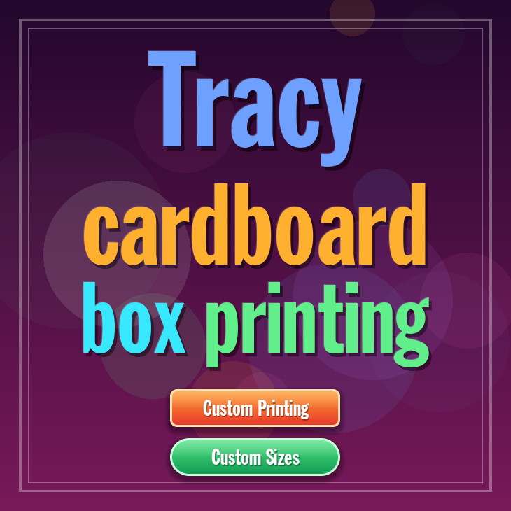 Tracy cardboard box printing