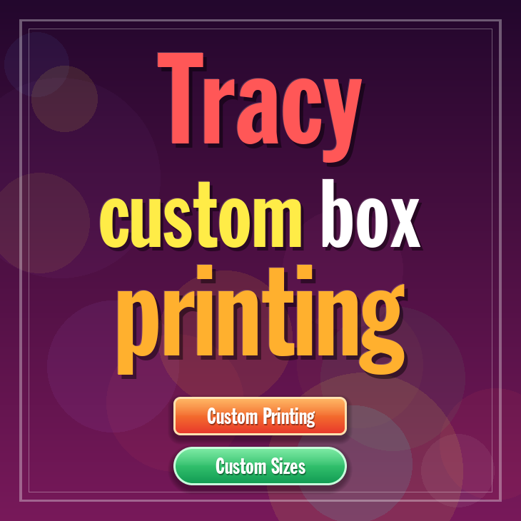 Tracy custom box printing