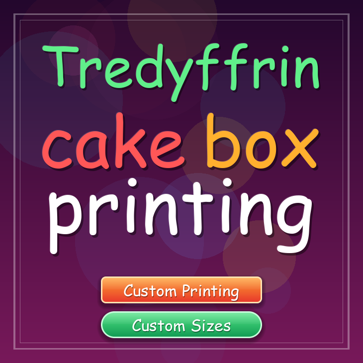 Tredyffrin cake box printing