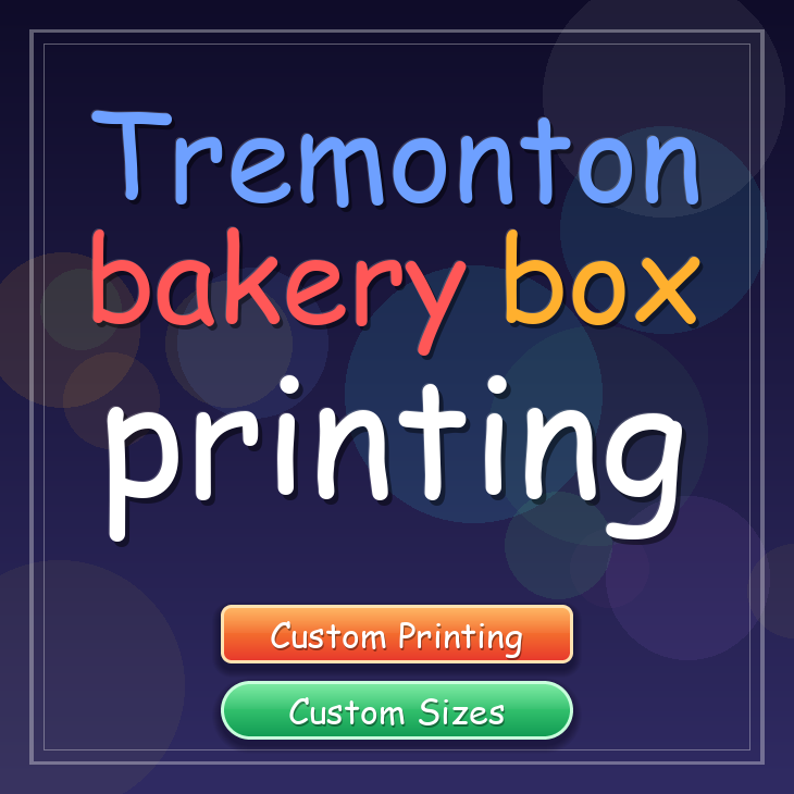 Tremonton bakery box printing