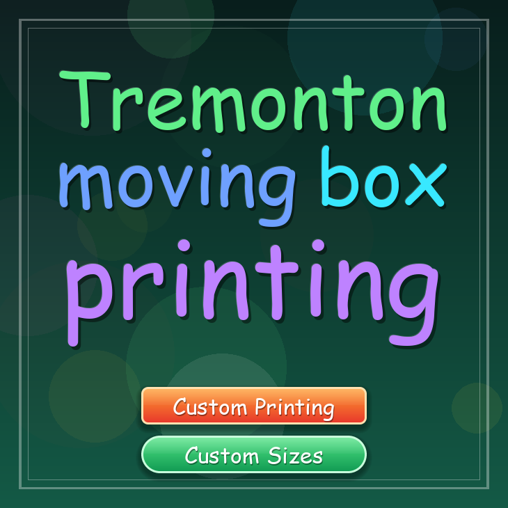 Tremonton moving box printing