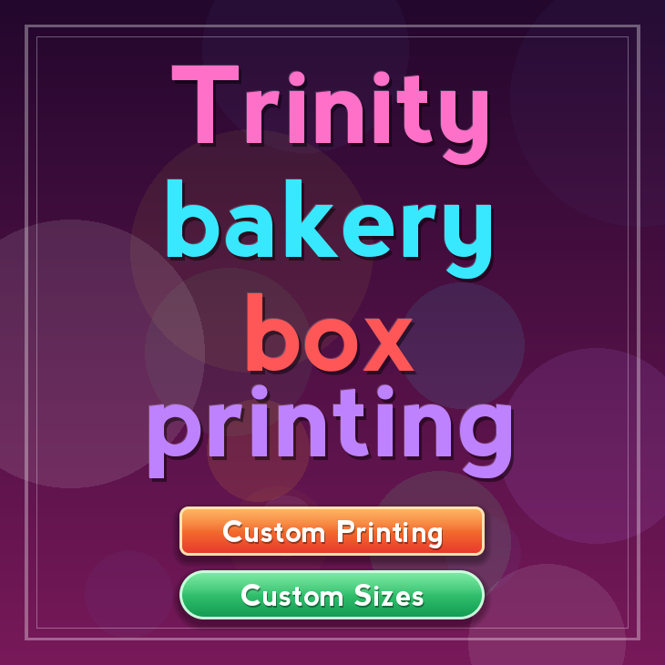 Trinity bakery box printing