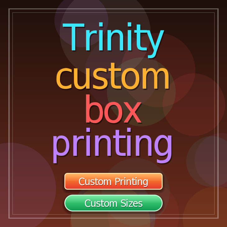 Trinity custom box printing