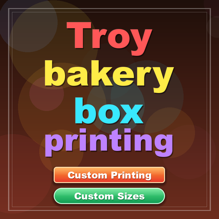 Troy bakery box printing