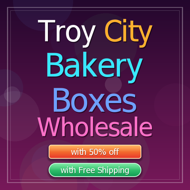 Troy City bakery boxes
