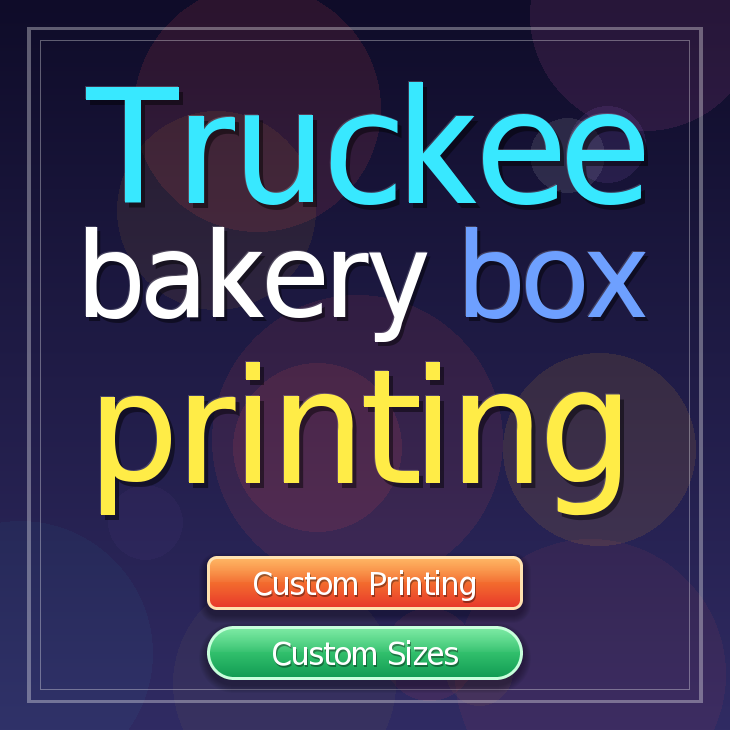Truckee bakery box printing