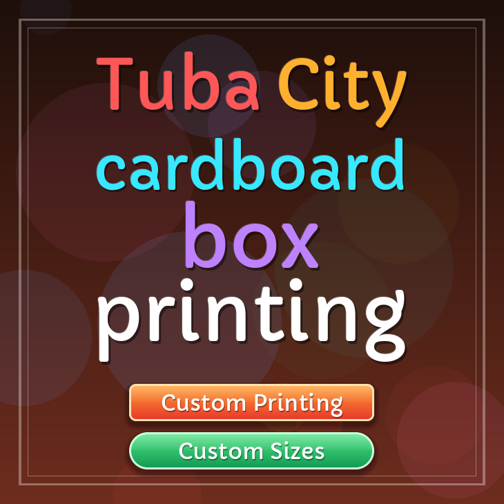 Tuba City cardboard box printing