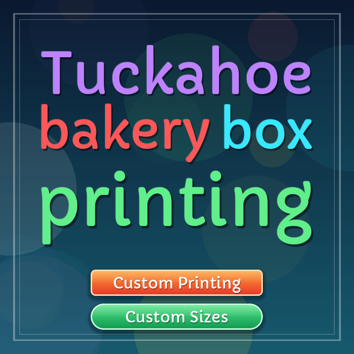 Tuckahoe bakery box printing
