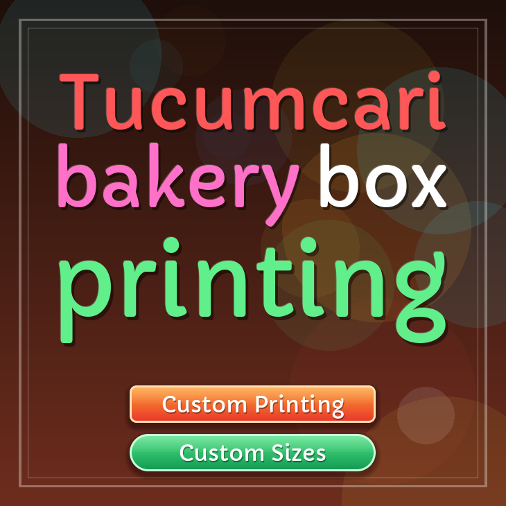 Tucumcari bakery box printing