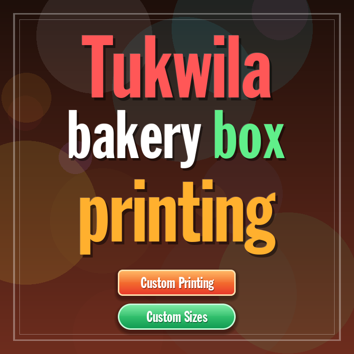 Tukwila bakery box printing
